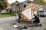 Guide d'assemblage de garage portable ShelterLogic