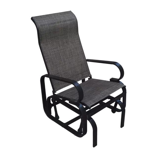 Sojag, fauteuil coulissant en aluminium Bahia, brun foncé