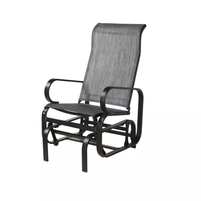 Sojag, fauteuil coulissant en aluminium Bahia, charbon