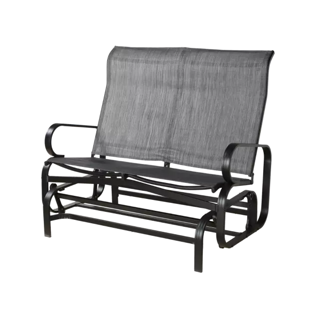Sojag, banc coulissant en aluminium Bahia, charbon