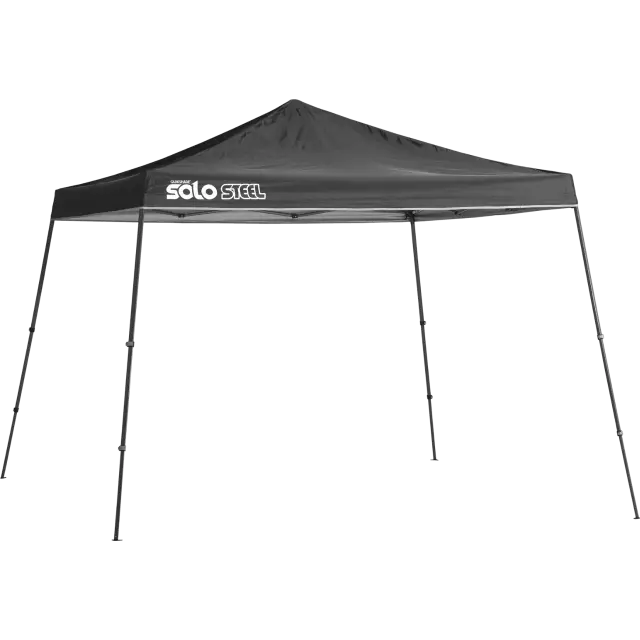 Solo Steel 90 11 x 11 pi abri à pattes inclinées - noir