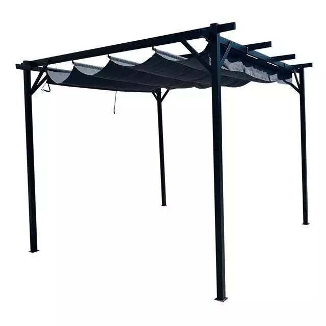 Corriveau San Luis pergola 10'x12' with retractable canopy