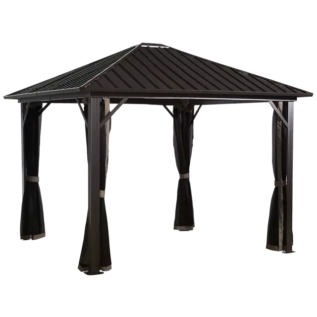 Sojag Genova 10 ft. x 10 ft. Gazebo — isolated product on white background