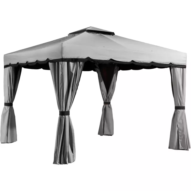 Sojag Roma 8 ft. x 8 ft. Gazebo Gray