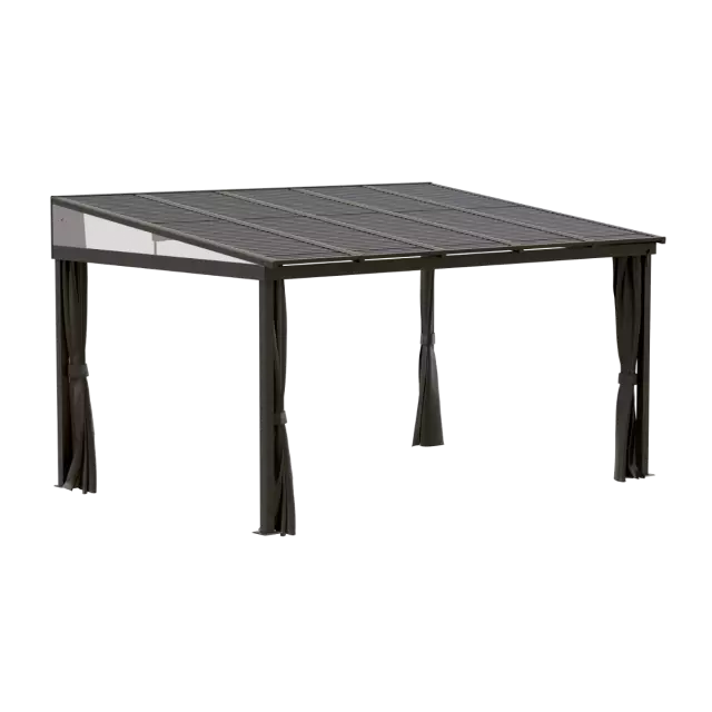 Sojag Portland Mur Gazebo 10 x 14 pi - Marron
