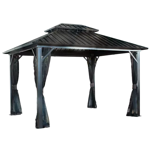 Sojag Genova II 12 ft. x 16 ft. Gazebo — isolated product on white background