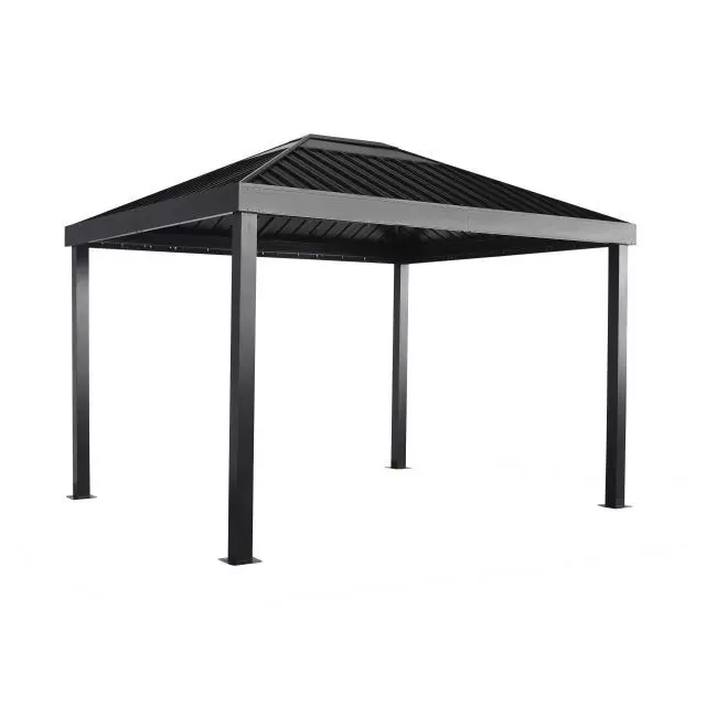 Sojag Skylight 10 ft. x 12 ft. Gazebo Black