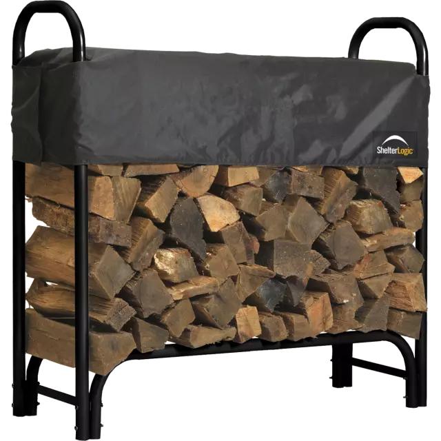 Rangement résistant à bois avec protection, 4 pi