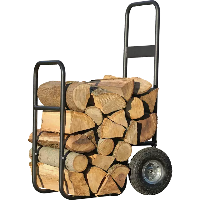 Haul-It Wood Mover - Rolling Firewood Cart