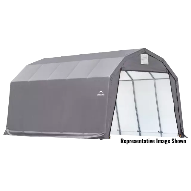 ShelterCoat 12 x 24 x 11 ft. Garage Barn Gray STD — alternate product view