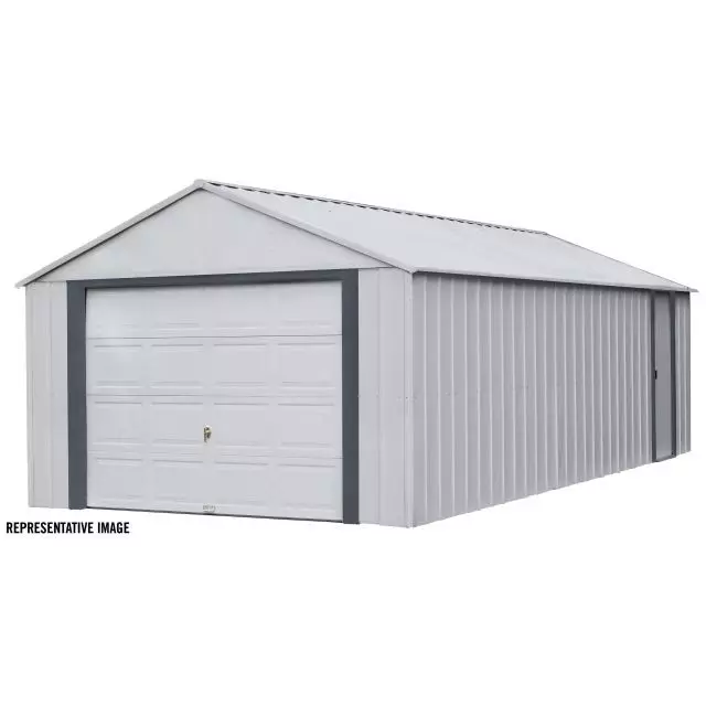 Garage Arrow Murryhill 14 x 21 pi, bâtiment de stockage en acier, remise de rangement préfabriquée