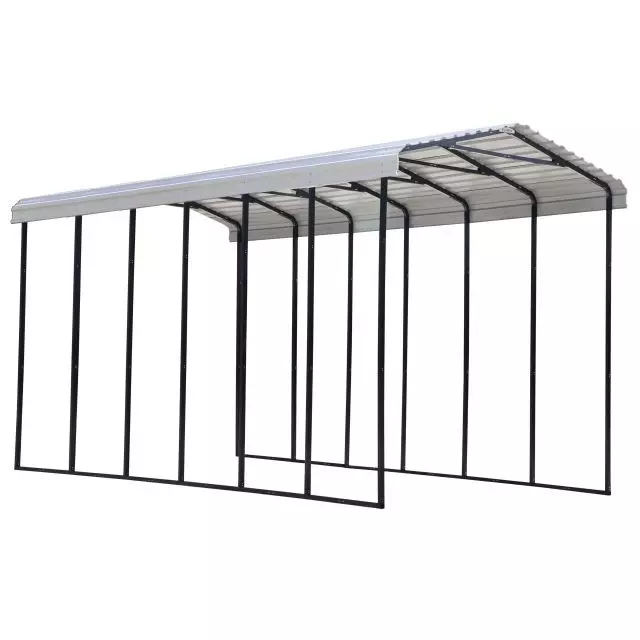 Abri d’auto Arrow, 14x29x14 pi, coquille d’œuf