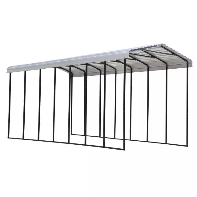 Abri d’auto Arrow, 14x33x14 pi, coquille d’œuf