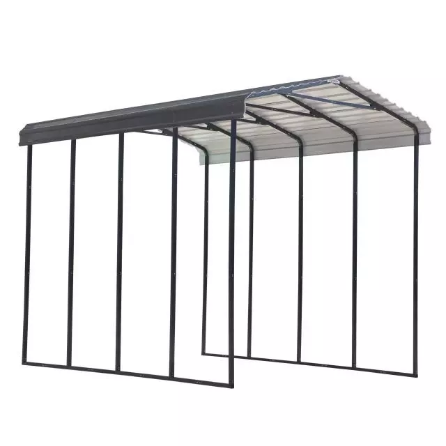 Abri d’auto Arrow, 14x20x14, charbon