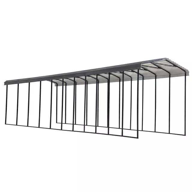 Abri d’auto Arrow, 14x51x14, charbon