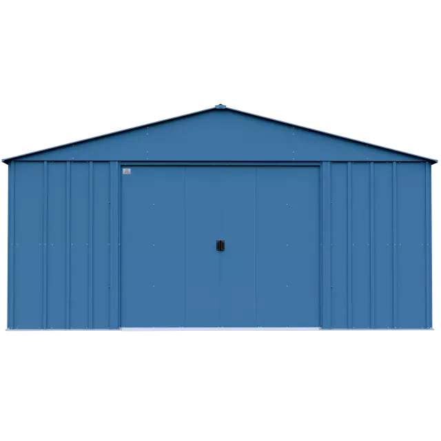 Cabanon en métal Arrow Classic, 14 x 17, bleu gris