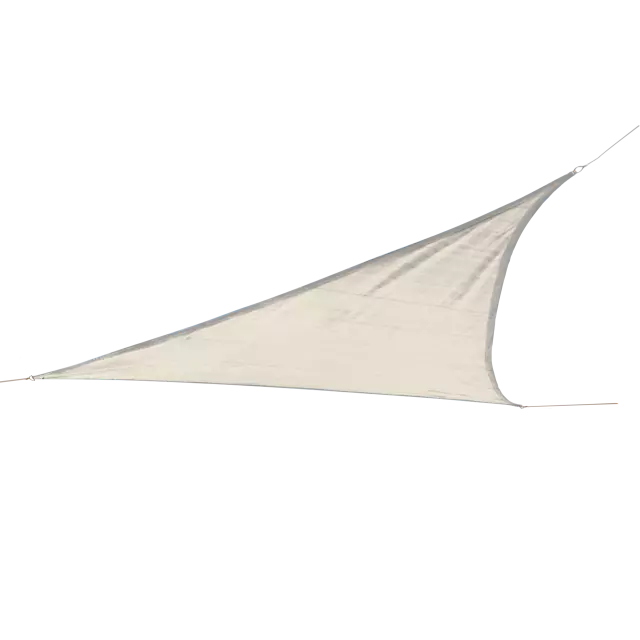 16 ft triangle Cream Shade Sail