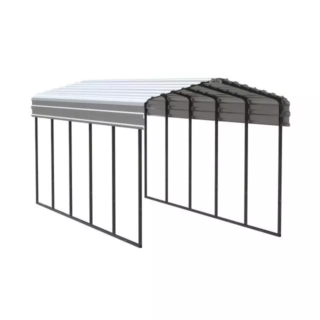 Abri d'auto Arrow, 10 x 24 x 9 pi coquille d'œuf