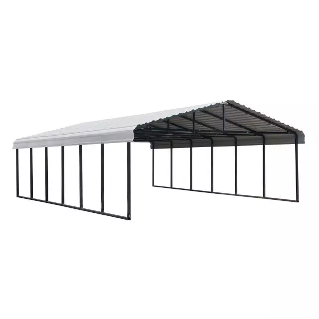 Abri d'auto Arrow, 20 x 29 x 7 pi, coquille d'œuf