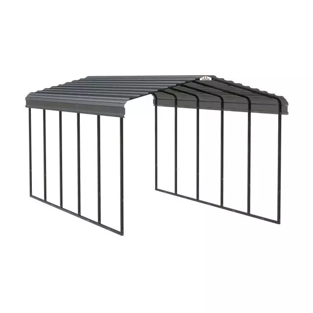 Abri d'auto Arrow, 12 x 24 x 9 pi charbon