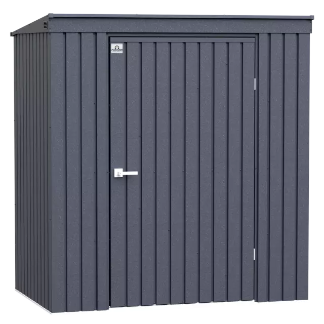 Abri de rangement Arrow Elite en acier, 6 x 4, anthracite