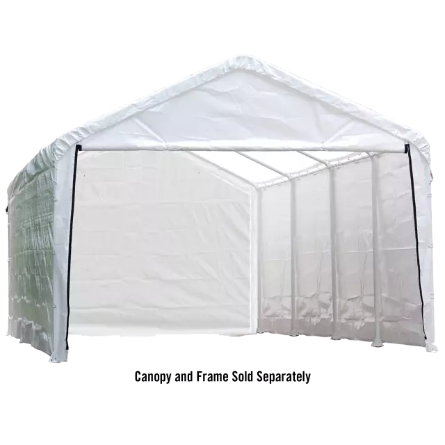 Ensemble parois pour abri SuperMax 12 x 26 blanc