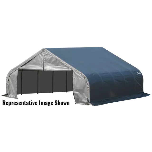 ShelterCoat 18 x 20 x 11 ft. Garage Peak Gray STD