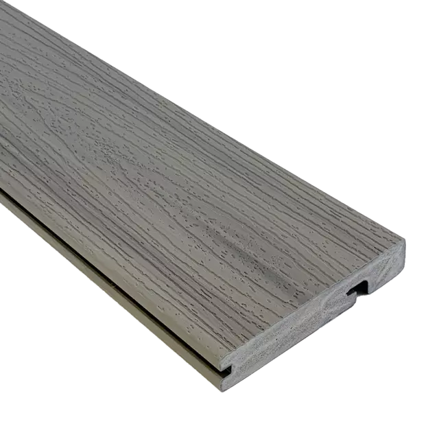 IPATIO PRIME 12ft Stone Foamed PVC Stair Nosing Board — main product image