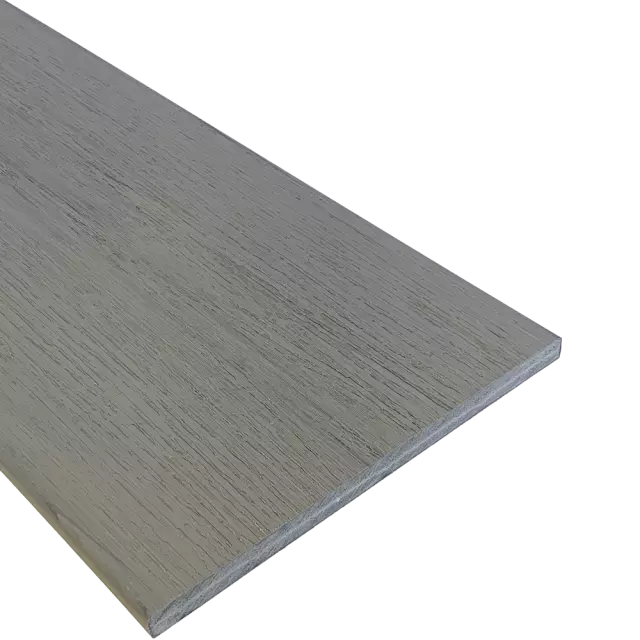 IPATIO PRIME 12ft Stone Foamed PVC Fascia Board — main product image