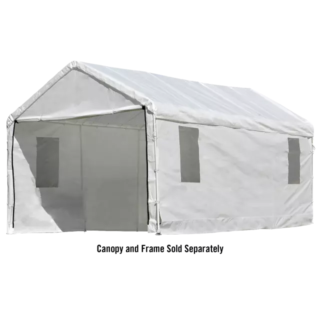 Ensemble parois et fenêtres pour abri MaxAP 10x20