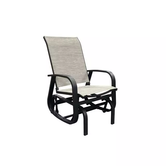 Corriveau Bruxelle one-seater glider chair with new arms