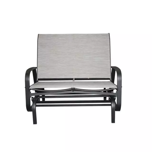 Corriveau Bruxelle two-seater glider chair with new arms