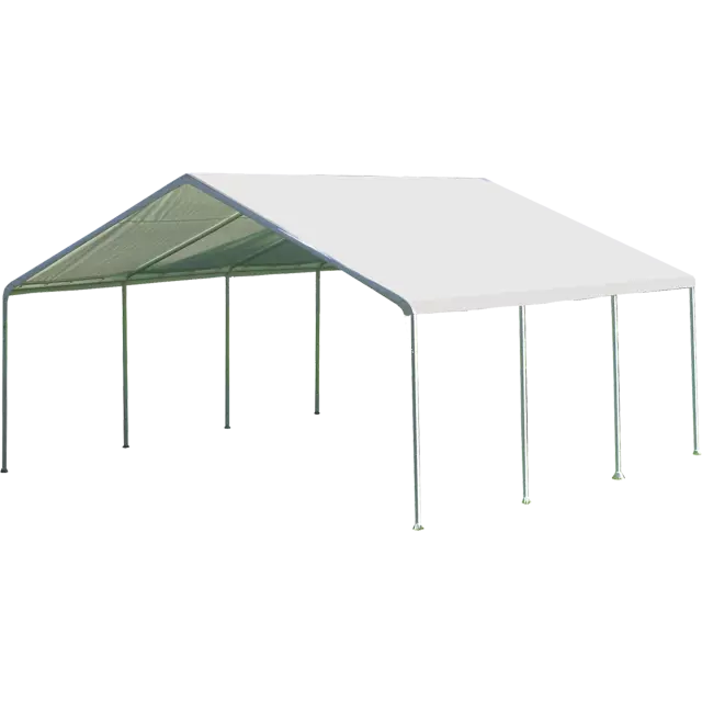 Abri SuperMax 18 x 20 pi blanc