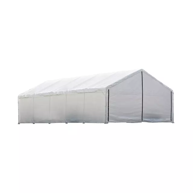 Ensemble parois abri 18x30, blanc, ignifugé
