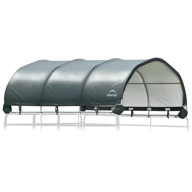 Toile Corral Shelter 12x12, verte 7,5 oz, 1 3/8 po
