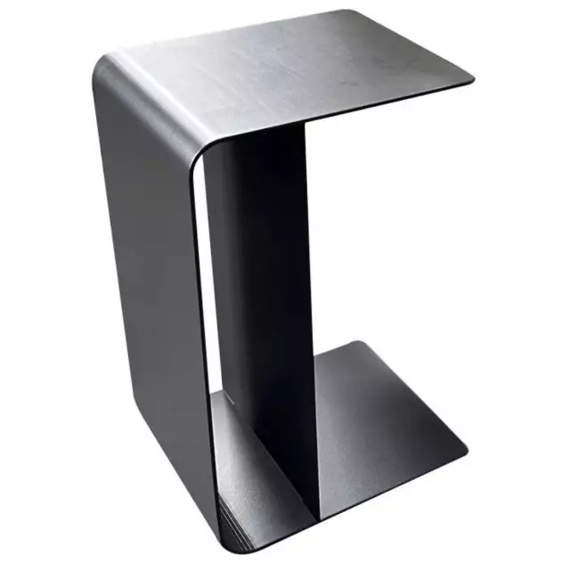 Table d'appoint en C 14"x12"x22". - Corriveau