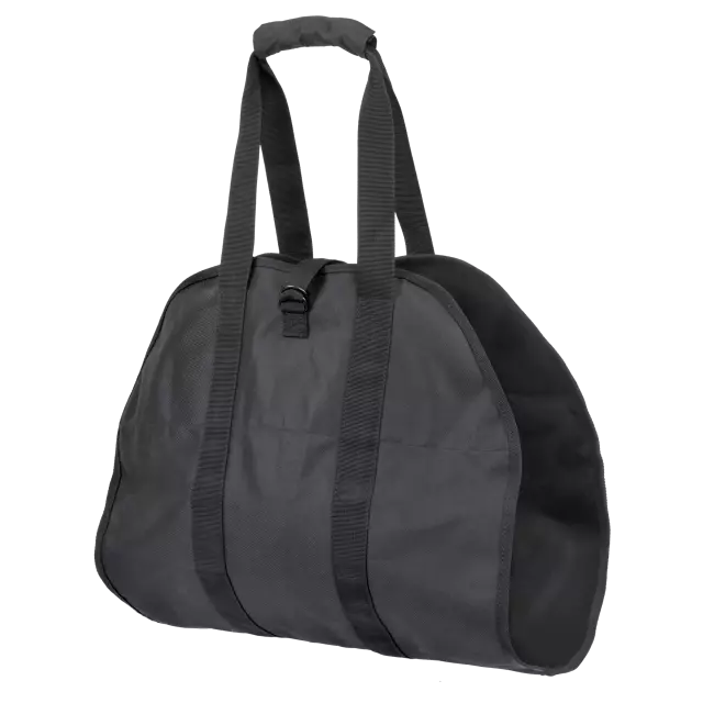 Firewood Bag Open Ended 40 x 19 in. Black