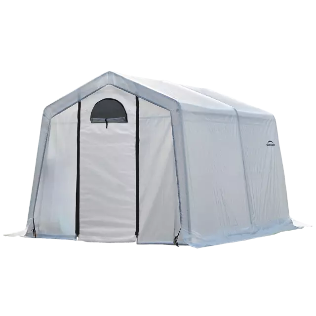 GrowIT Greenhouse-in-a-Box 10 x 10英尺 尖顶温室