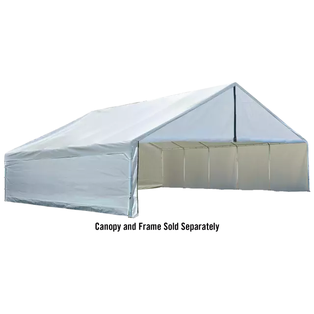 Ensemble parois grises abri UltraMax 30x30, blanc