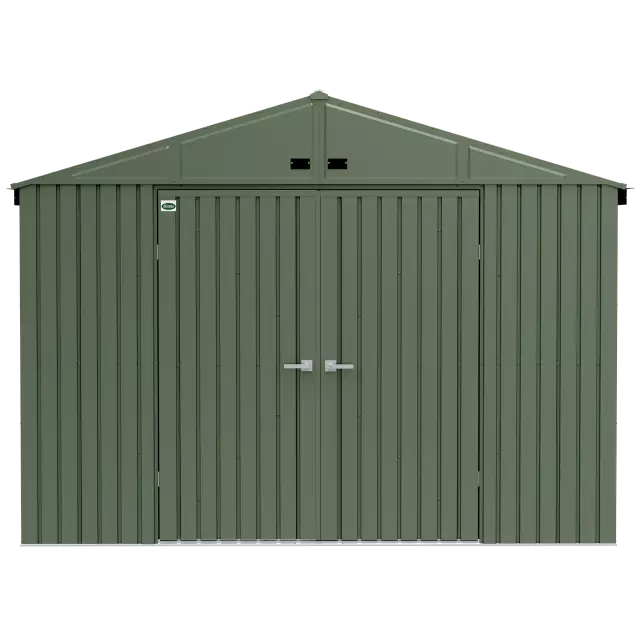 Abri de rangement Scotts pour entretien des pelouses, 10 x 14, vert