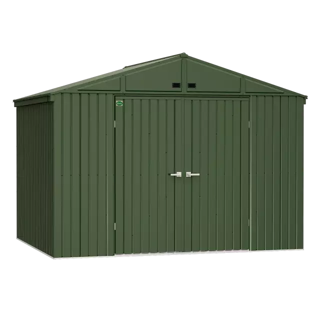 Abri de rangement Scotts pour entretien des pelouses, 10 x 8, vert