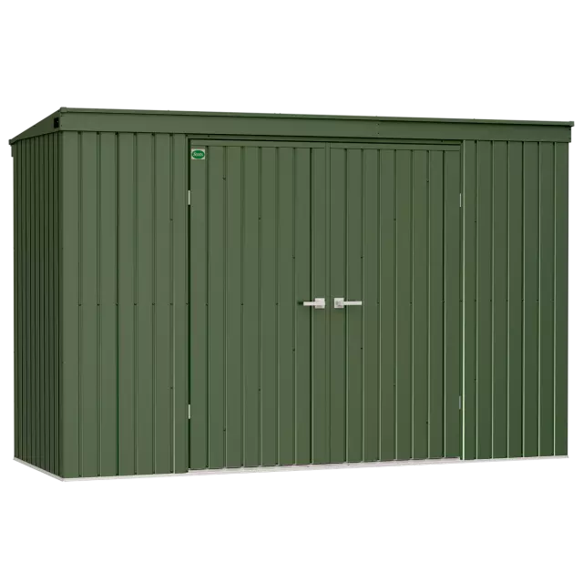 Scotts remise de rangement d'entretien de pelouse, 10x4, vert