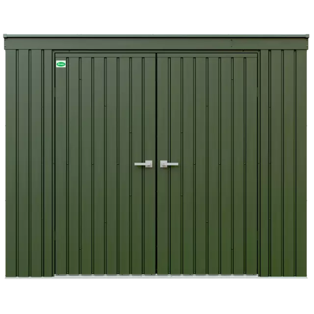 Abri de rangement Scotts pour entretien des pelouses, 8 x 4, vert