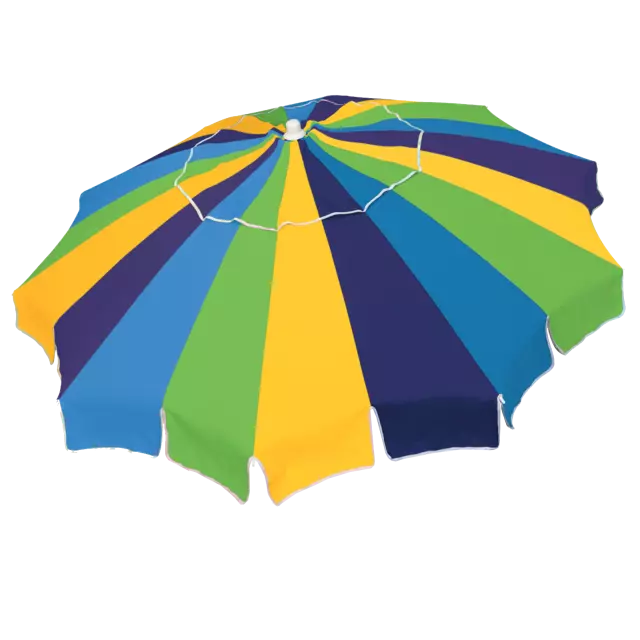 7' 20 Panel Umbrella with Integrated Sand Anchor UB723-2015-1