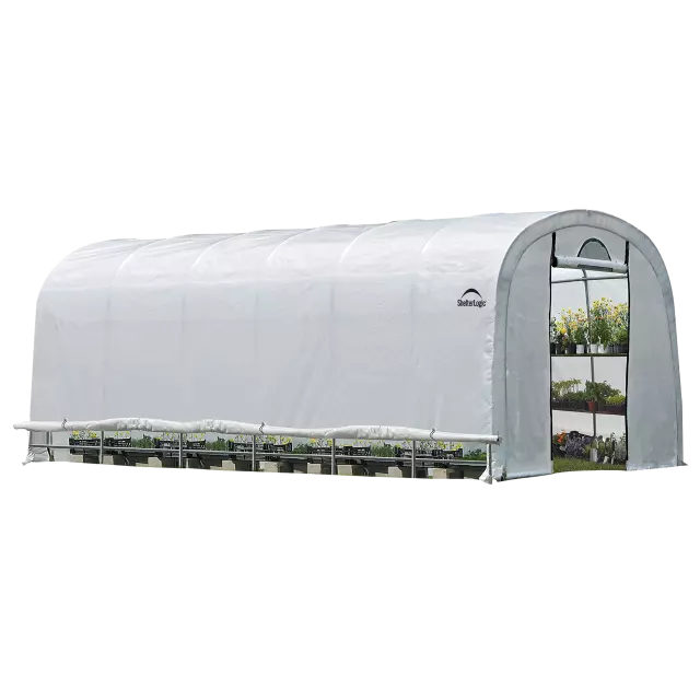 GrowIT重型 12 x 24英尺 圆顶温室大棚