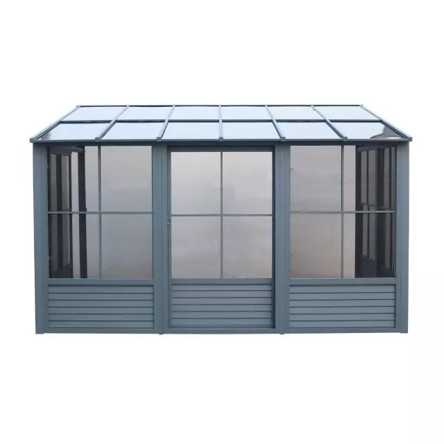 Gazebo Penguin Florence Add-A-Room 8 Ft. x 16 Ft. in Slate