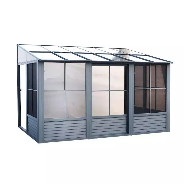 Gazebo Penguin Florence Add-A-Room 8 Ft. x 12 Ft. in Slate