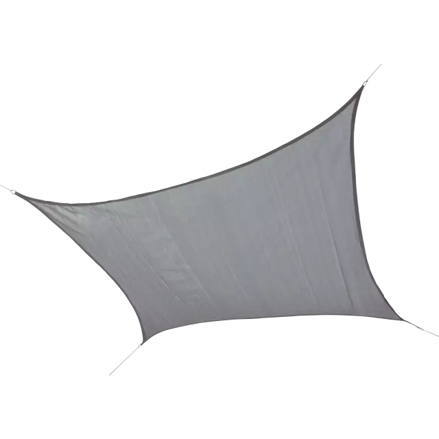 16 ft square Gray Shade Sail — alternate product view