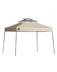 Summit SX100 10 x 10英尺 直腿遮阳篷 - 灰褐色