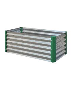 Miracle-Gro® 2 X 4 X 2 Ft Galvanized Green Raised Garden Bed